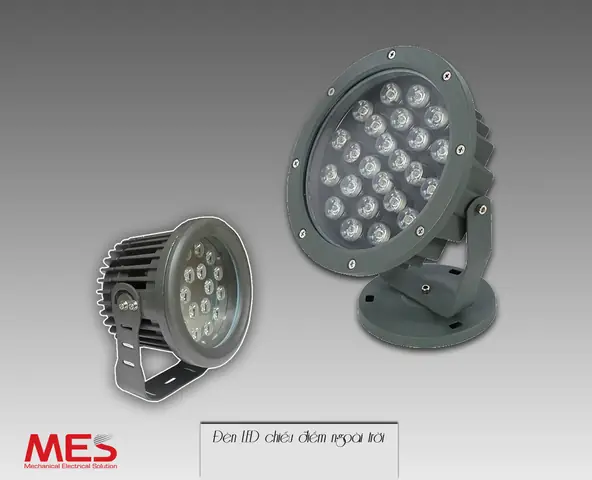 Đèn Led Chiếu Điểm Ngoài Trời