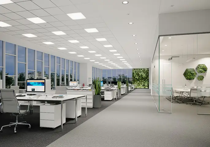 Đèn Led Chiếu Sáng Văn Phòng