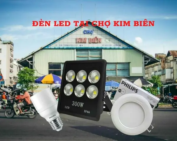 Đèn Led Chợ Kim Biên