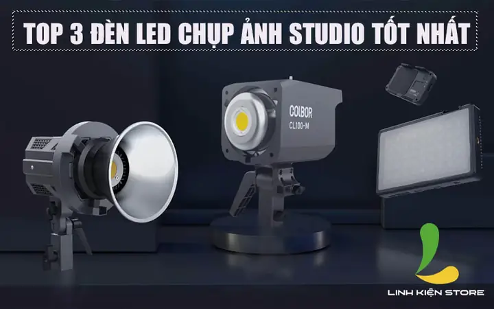 Đèn Led Chụp Ảnh Studio