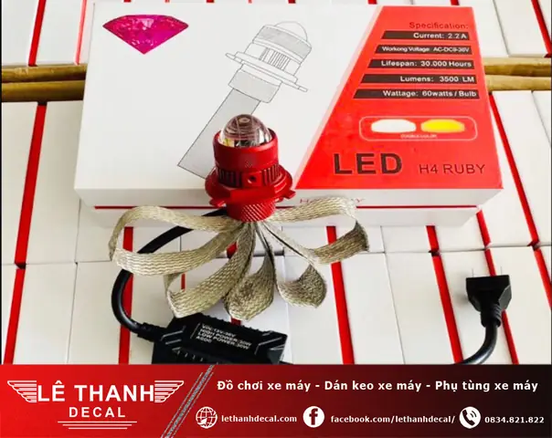 Đèn Led Cos Vàng Pha Trắng
