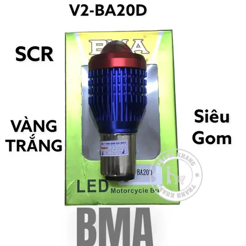 Đèn Led Cos Vàng Pha Trắng