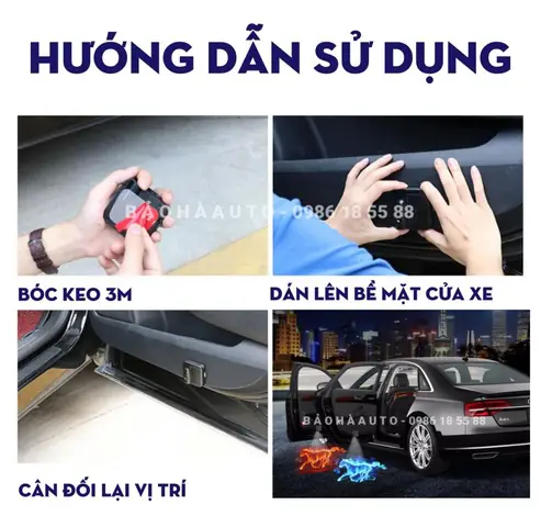 Đèn Led Cửa Xe Ô Tô