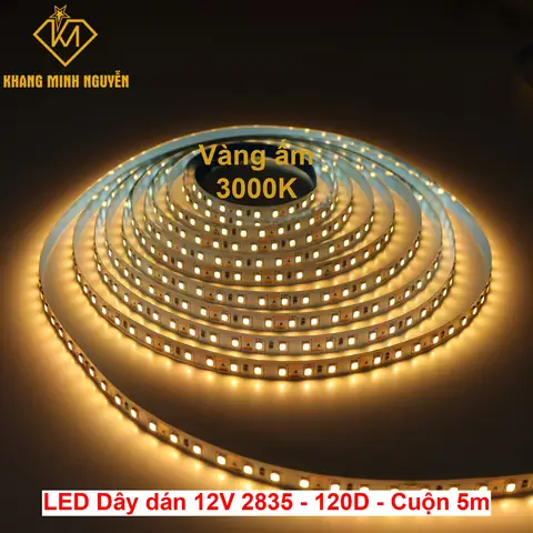 Đèn Led Dây Ánh Sáng Vàng