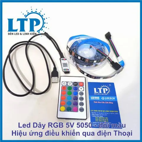 Đèn Led Dây Cổng Usb
