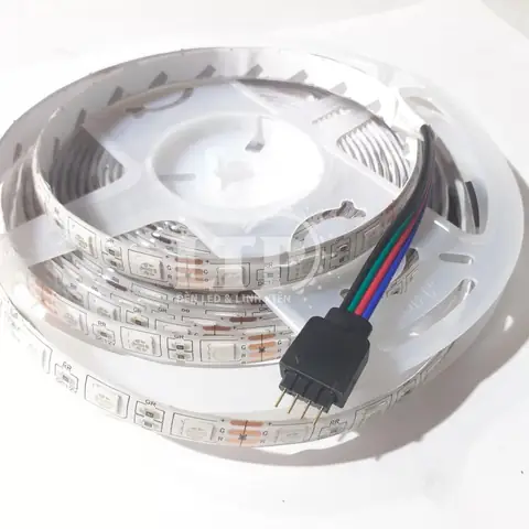 Đèn Led Dây Đổi Màu Rgb 5050 12v Cuộn 5m