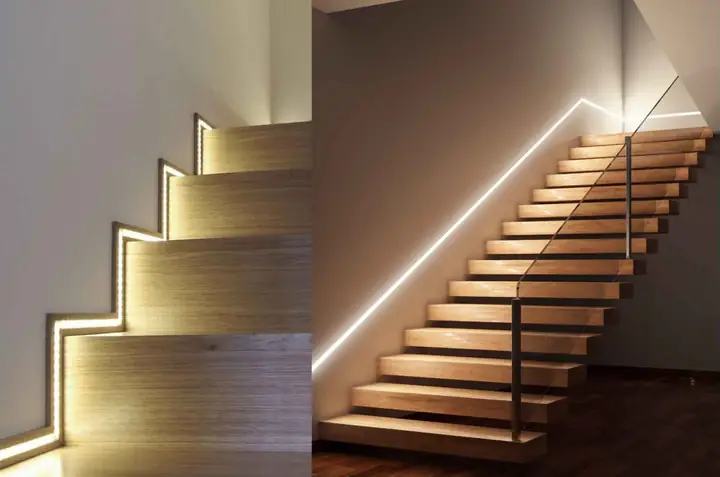 Đèn Led Dây Trang Trí Cầu Thang