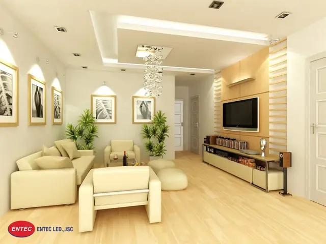 Đèn Led Dây Trang Trí Phòng Khách