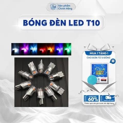 Đèn Led Demi T10 Siêu Sáng