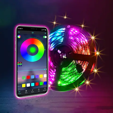 Đèn Led Điều Khiển Bằng Điện Thoại Đèn Led Điều Khiển Bằng Điện Thoại