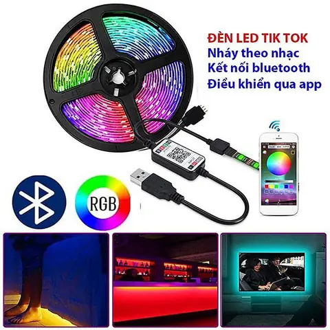 Đèn Led Điều Khiển Bằng Điện Thoại Đèn Led Điều Khiển Bằng Điện Thoại
