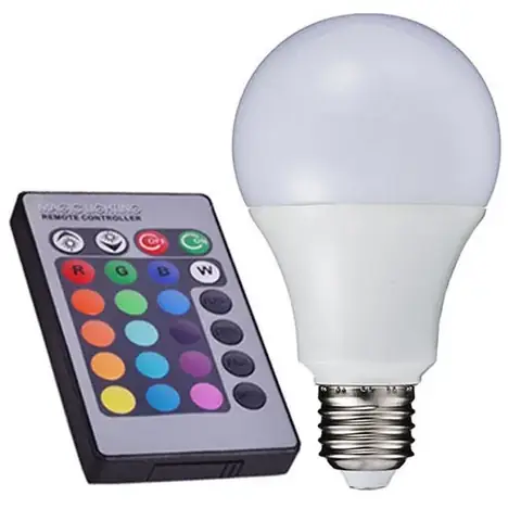 Đèn Led Đổi Màu Có Điều Khiển Từ Xa Đèn Led Đổi Màu Có Điều Khiển Từ Xa