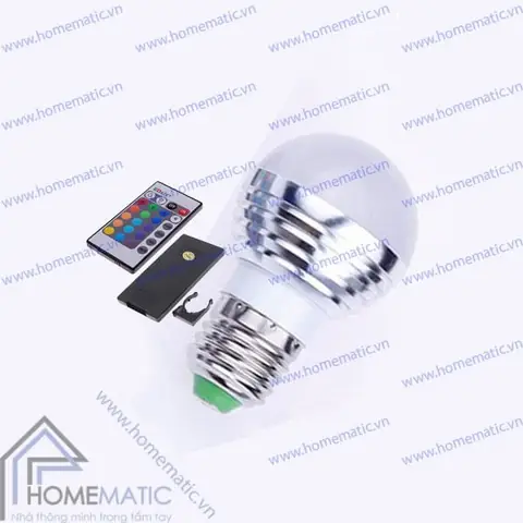 Đèn Led Đổi Màu Có Điều Khiển Từ Xa Đèn Led Đổi Màu Có Điều Khiển Từ Xa