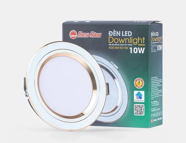 Đèn Led Downlight Đổi Màu Rạng Đông