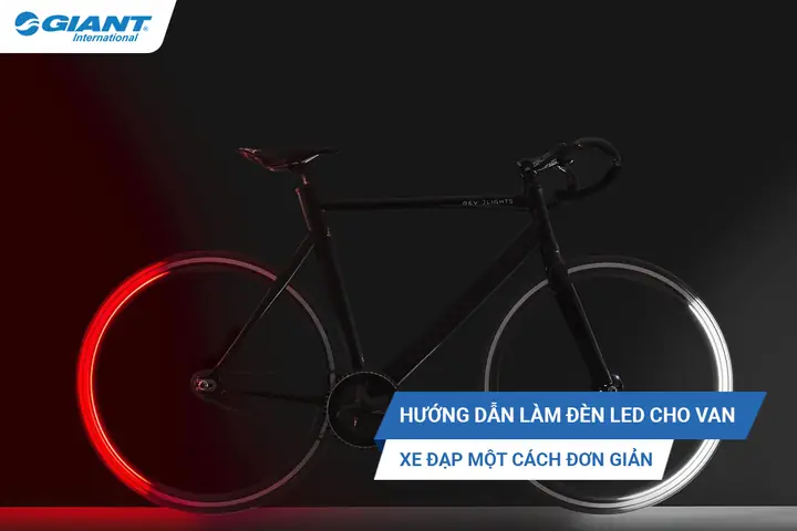 Đèn Led Gắn Van Xe Đạp Điện