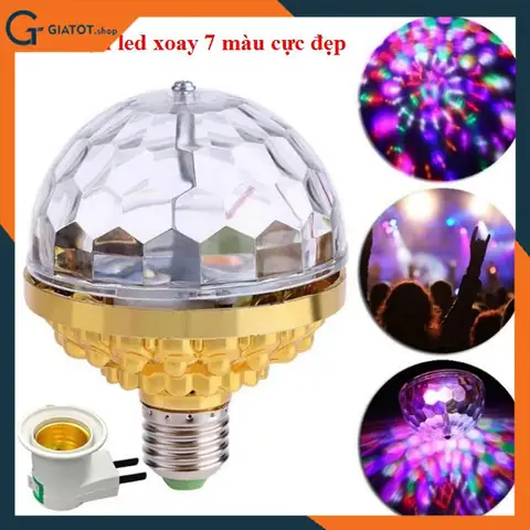 Đèn Led Karaoke Xoay Cảm Ứng