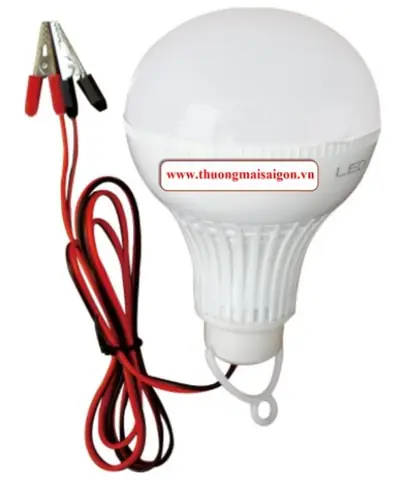 Đèn Led Kẹp Bình Ắc Quy 12v 12w
