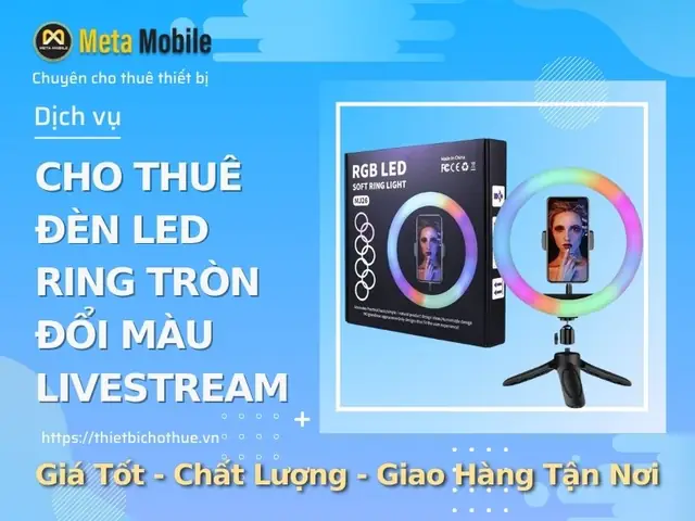 Đèn Led Livestream Giá Rẻ