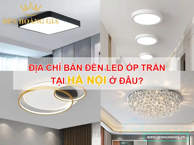 Đèn Led Ốp Trần Hà Nội