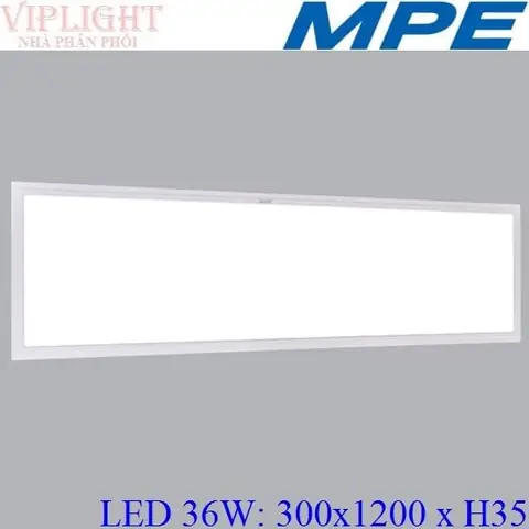 Đèn Led Panel 300x1200 Mpe
