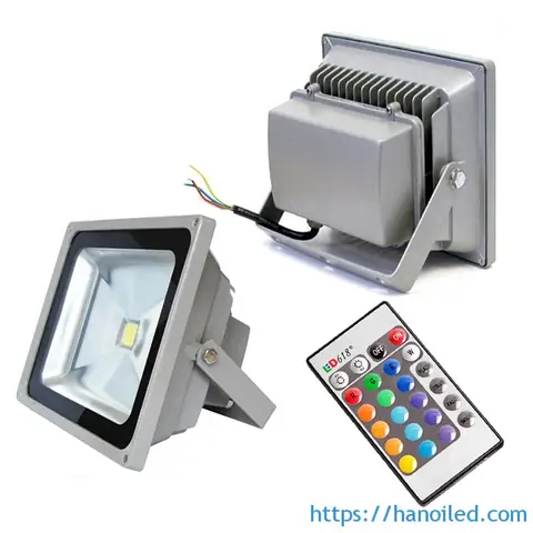 Đèn Led Pha Đổi Màu Đèn Led Pha Đổi Màu