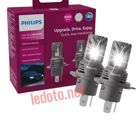 Đèn Led Philips Chân H4