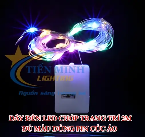 Đèn Led Pin Cúc Áo