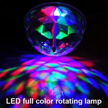 Đèn Led Quả Cầu Xoay