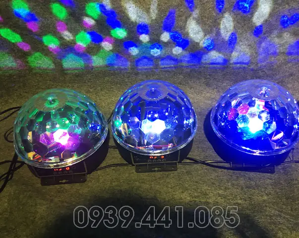 Đèn Led Quả Cầu Xoay