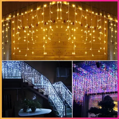 Đèn Led Rèm Chống Nước Đèn Led Rèm Chống Nước