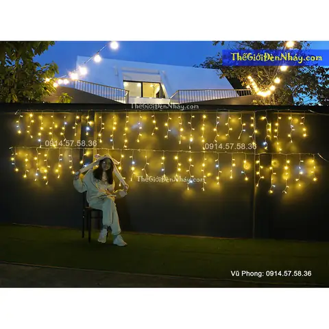 Đèn Led Rèm Chống Nước Đèn Led Rèm Chống Nước