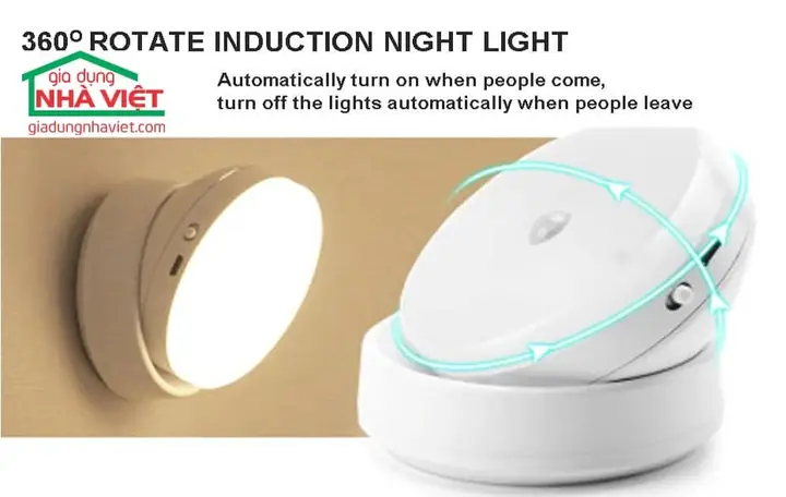 Đèn Led Sạc Dán Tường