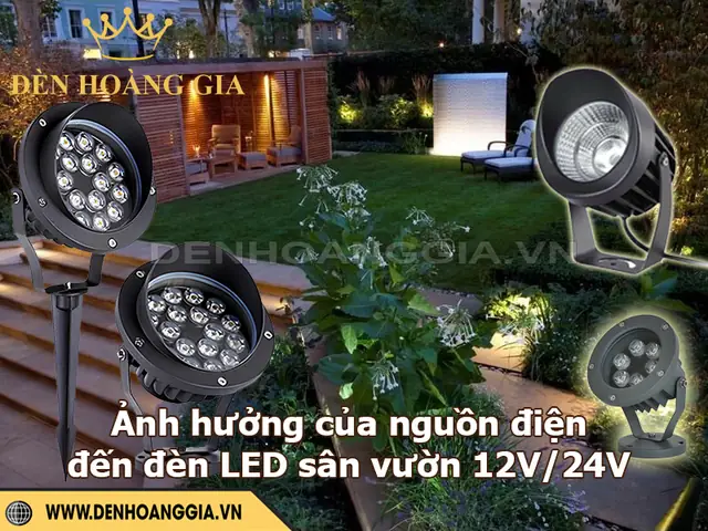 Đèn Led Sân Vườn 12v