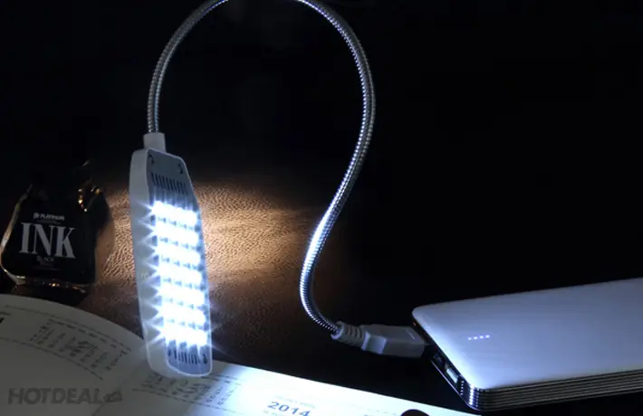 Đèn Led Siêu Sáng Usb 28 Bóng Trắng