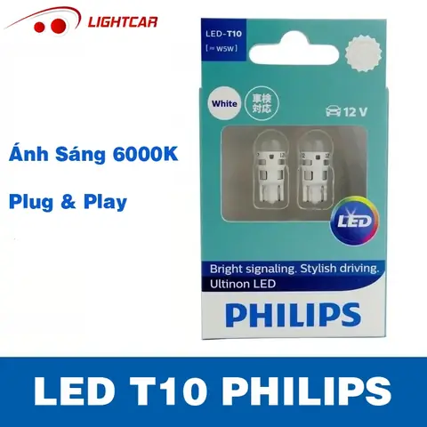 Đèn Led T10 Philips Ultinon