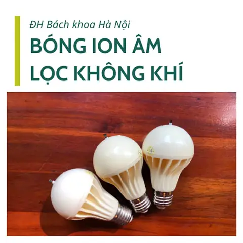 Đèn Led Tạo Ion Âm