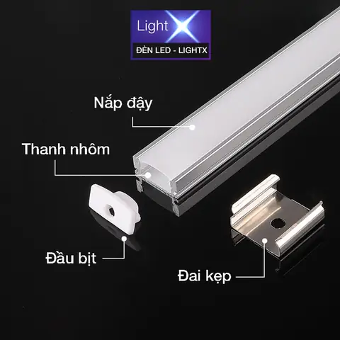 Đèn Led Thanh Nhôm Định Hình Tphcm