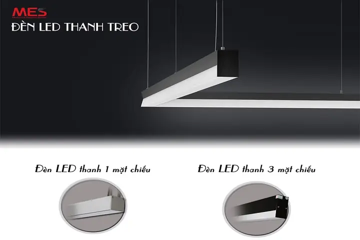 Đèn Led Thanh Treo Trần Đèn Led Thanh Treo Trần