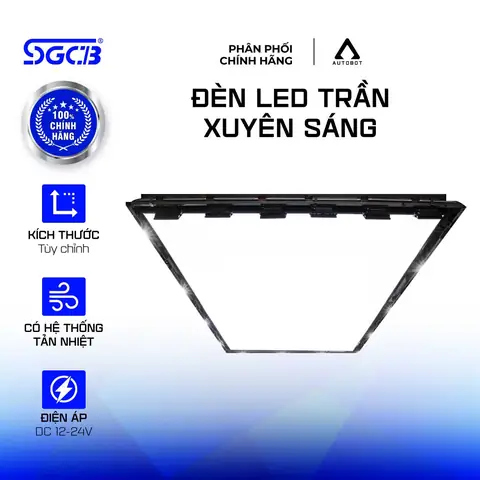 Đèn Led Trần Xuyên Sáng