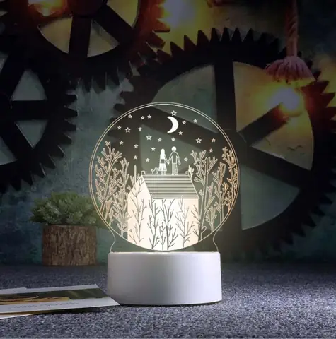 Đèn Led Trang Trí 3d