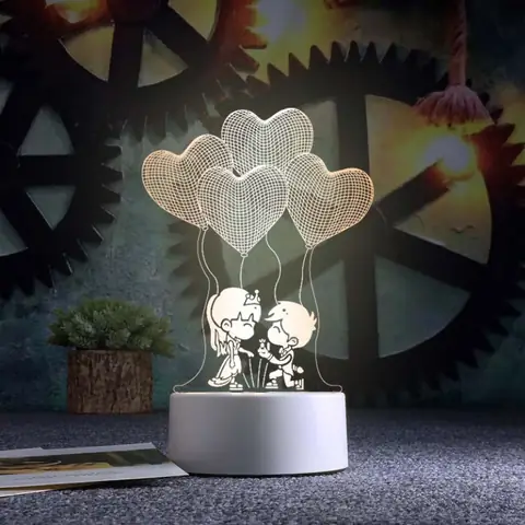 Đèn Led Trang Trí 3d