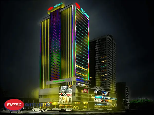 Đèn Led Trang Trí Tòa Nhà