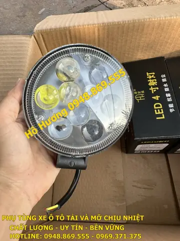 Đèn Led Tròn Xe Máy