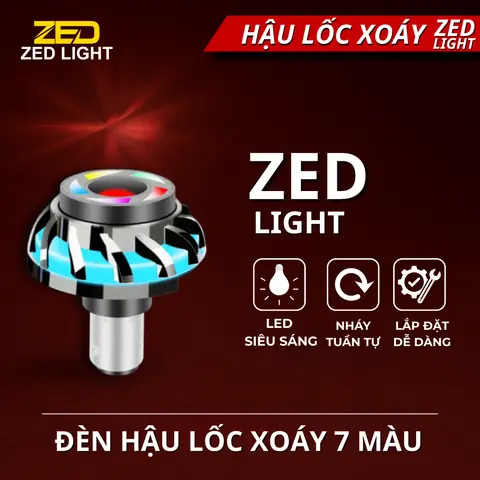 Đèn Led Van Xe 7 Màu