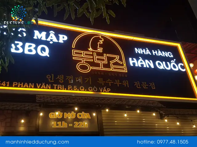 Đèn Led Viền Bảng Hiệu