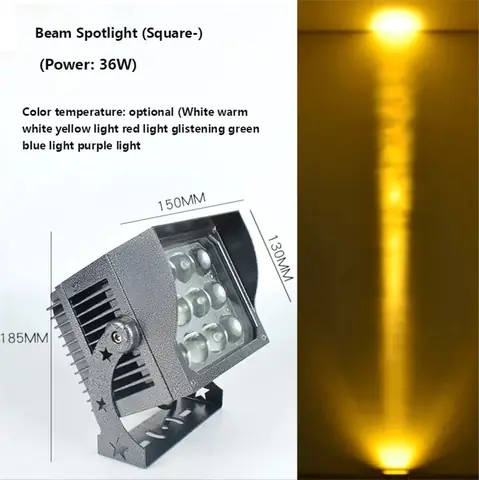 Đèn Led Vuông Ngoài Trời