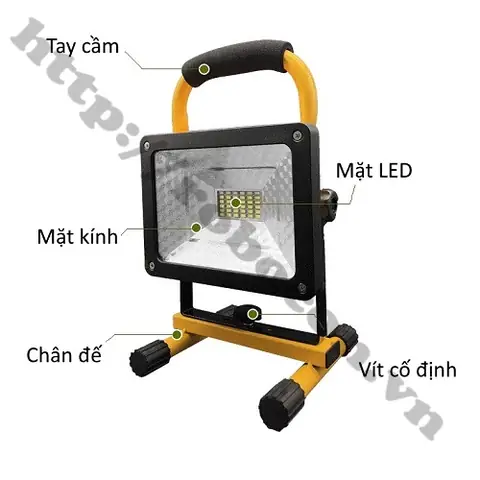Đèn Led Xách Tay Tích Điện