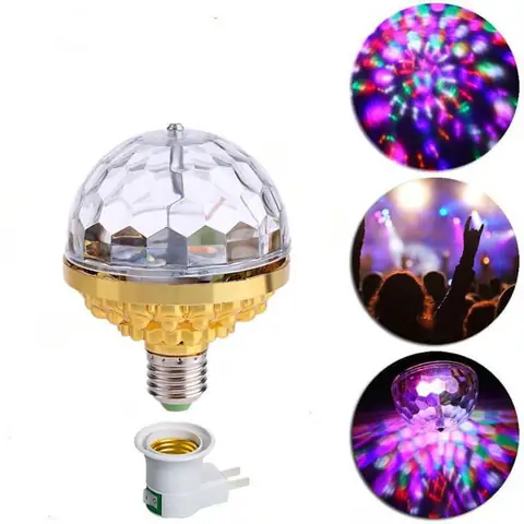 Đèn Led Xoay Nhiều Màu