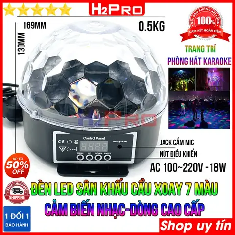 Đèn Led Xoay Sân Khấu
