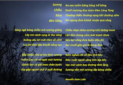 Đèn Leo Lét Ngoài Sông